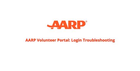 Find Volunteers. . Volunteer portal aarp login
